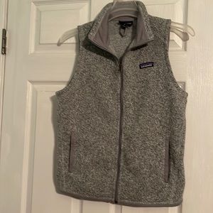 Patagonia gray vest womens medium